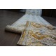 Modern MEFE carpet Circle 2783 Marble - structural two levels of fleece dark grey 