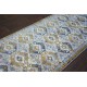 Modern MEFE carpet Circle 2783 Marble - structural two levels of fleece dark grey 