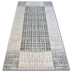 Alfombra DISCRETION círculo crema