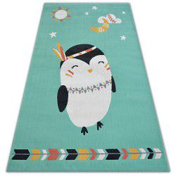 Corredor plano de tecido SISAL PATIO desenho uniforme 2778 verde