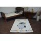 Din iuta, cu țesătură plată, covor PATIO Sisal cu model simplu 2778 galben, aur