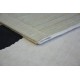 Din iuta, cu țesătură plată, covor PATIO Sisal cu model simplu 2778 galben, aur