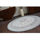 Carpet round FLAT 48691/637 SISAL - stained glass