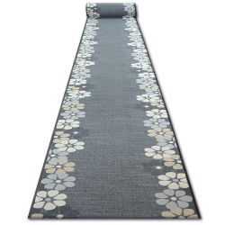 Carpet SISAL SION Chevron, Herringbone 22180 Flat woven ecru / blue / pink