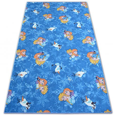 Laste vaip FROZEN sinine ELZA