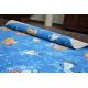 Tapis enfant FROZEN bleu LA REINE DES NEIGES ELSA