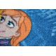 Kindertapijt FROZEN blauw IJSLAND ELSA