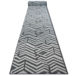 Carpet SISAL SION Trellis 22129 Flat woven ecru / pink