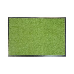 Придверний килим прорезинений CLEAN зелений