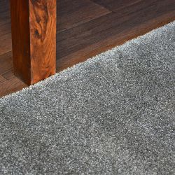 Carpet, round DISCRETION grey