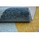 Modern Läufer COZY 8876 Rio - Strukturell zwei Ebenen aus Vlies braun