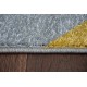 Modern Läufer COZY 8876 Rio - Strukturell zwei Ebenen aus Vlies braun