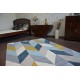 Traversa modern COZY 8876 Rio - structural două niveluri de lână maro