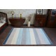 Alfombra moderna COZY 8872 Circulo Wall, geométrico, triangulos - Structural dos niveles de vellón marrón
