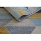 Carpet NORDIC HEXAGON grey/blue G4596