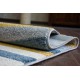Alfombra moderna COZY 8872 Wall, geométrico, triangulos - Structural dos niveles de vellón gris / azul