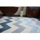 Carpet NORDIC ZIGZAG blue FA66