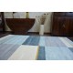 Modern Teppich COZY 8875 Wood, Baumstamm - Strukturell zwei Ebenen aus Vlies grau / blau