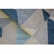 Alfombra de pasillo COZY 8654 Raft, Líneas - Structural dos niveles de vellón gris