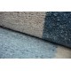 Alfombra de pasillo COZY 8654 Raft, Líneas - Structural dos niveles de vellón gris