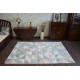 Alfombra moderna COZY 8872 Circulo Wall, geométrico, triangulos - Structural dos niveles de vellón azul