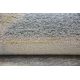 Alfombra moderna COZY 8872 Circulo Wall, geométrico, triangulos - Structural dos niveles de vellón azul