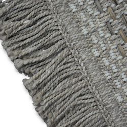 Covor modern COZY 8985 Brick Pavaj cărămidă, piatră structural două niveluri de lână maro