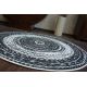 Okrúhly koberec FLAT 48756/960 SISAL - vitráže
