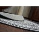 Carpet SISAL COOPER Diamonds, Zigzag 22217 ecru / black