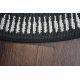 Carpet SISAL COOPER Diamonds, Zigzag 22217 ecru / black