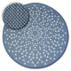 Alfombra sisal COOPER Mosaico, Triangulos 22222 crudo / negro