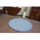 Alfombra sisal COOPER Mosaico, Triangulos 22222 crudo / negro