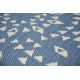 Alfombra sisal COOPER Mosaico, Triangulos 22222 crudo / negro