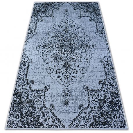 Tapete de lavagem moderno LATIO 71351700 cinzento / bege
