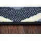 Dywan BCF BASE ZIGZAG 3812 ZYGZAK czarny/szary