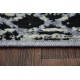 Covor pentru copii JUMPY cerc Patchwork, Scrisori, Numere gri / portocale / albastru