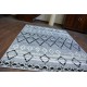 Covor pentru copii JUMPY cerc Patchwork, Scrisori, Numere gri / portocale / albastru