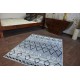 Covor pentru copii JUMPY cerc Patchwork, Scrisori, Numere gri / portocale / albastru