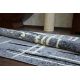 Tapis BCF BASE FUZZY 3909 LIGNES gris/noir