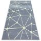 Tapis BCF BASE GALAXY 3925 TRIANGLES gris