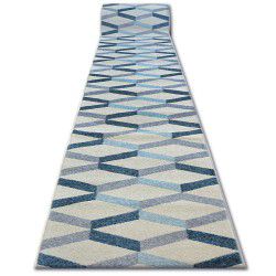 Covor modern COZY 8871 Marble, Marmură - structural două niveluri de lână gri