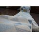 Runner NORDIC TRIANGLES grey/cream G4580