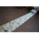 Runner NORDIC TRIANGLES grey/cream G4580