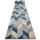 Tappeto moderno COZY 8876 Rio - Structural due livelli di pile grigio