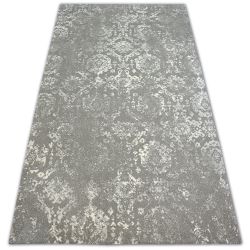 Carpet DOUBLE 29204095 STRIPES beige/black double-sided