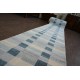 модерен килим COZY 8654 Raft, линии structural две нива на руно сив