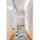 Alfombra de pasillo NORDIC LEGO gris G4578