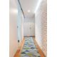 Runner NORDIC TRIANGLES grey/cream G4580