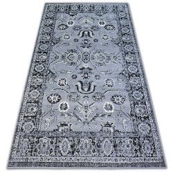 Tapis BCF BASE CLASSIC 3845 ROSETTE gris/noir