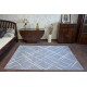 Tapis BCF BASE STROKES 3970 CARRÉS gris